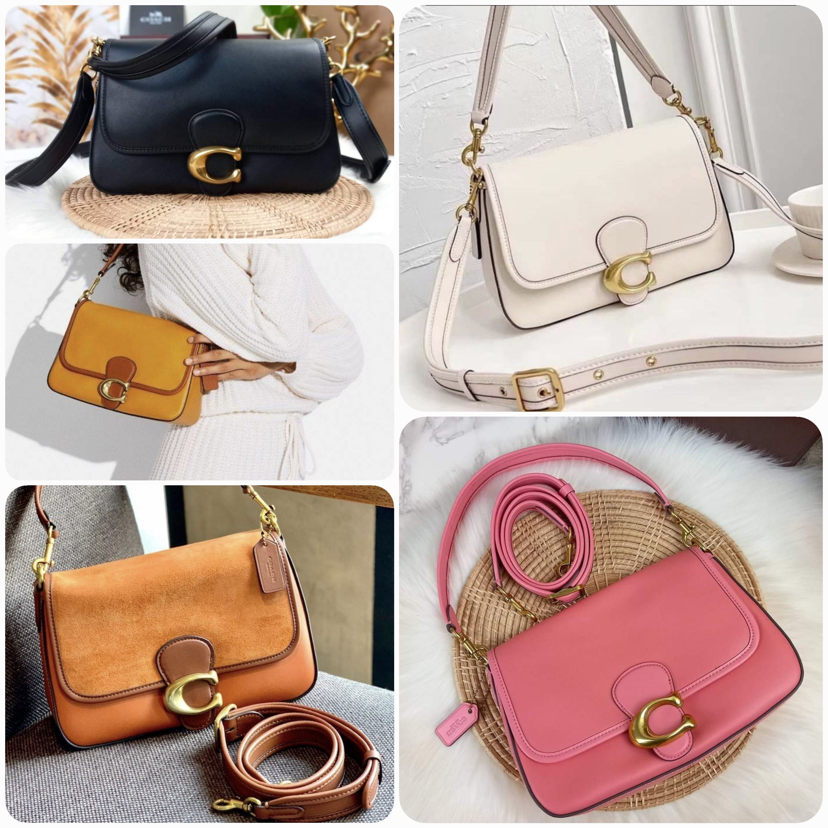 COACH SOFT TABBY SHOULDER BAG (แอดไลน์ก่อนสั่งซื้อ)