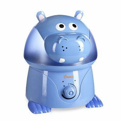 เครื่องสร้างความชื้นในอากาศ Crane USA รุ่น Adorable Ultrasonic Cool Mist Humidifier (Violet the Hippo)
