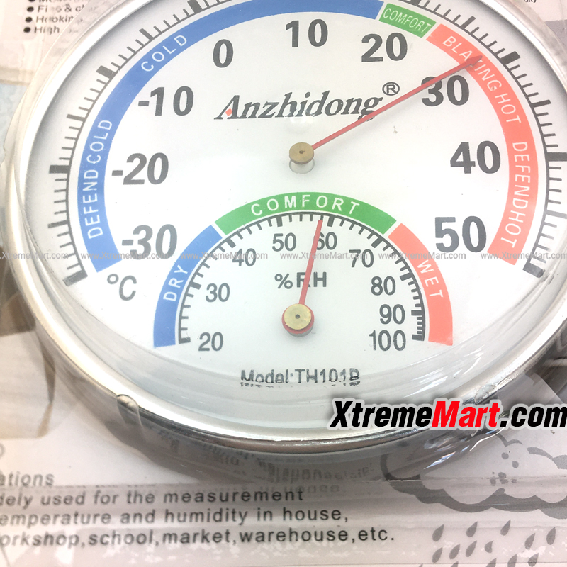 เครื่องวัดอุณหภูมิและความชื้น Anzhidong Comfortable Mete TH101B