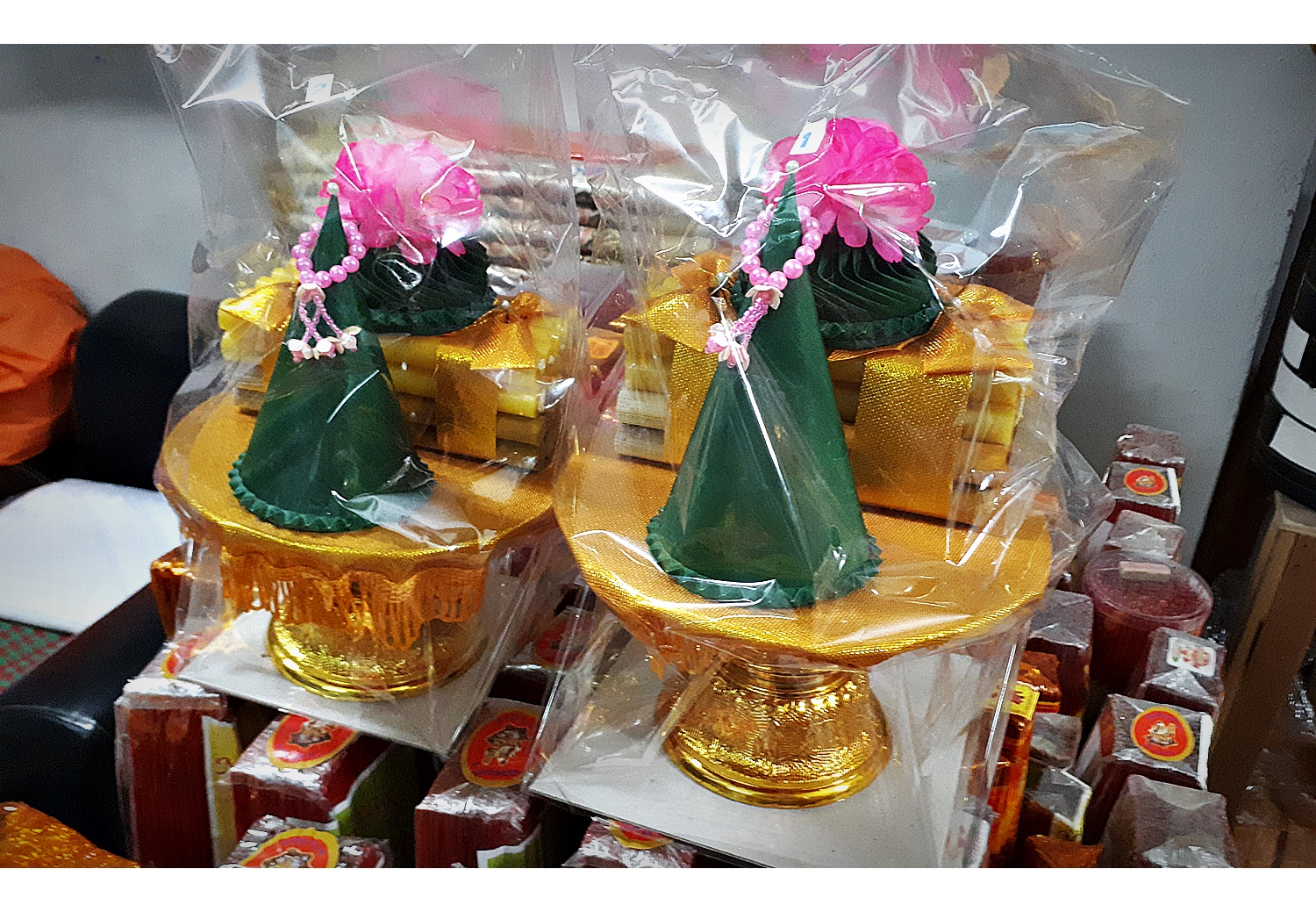 พานพุ่ม บายศรี พานครู ขันธ์5 ไหว้ครู ขอขมา ไหว้พระ บูชาพระ