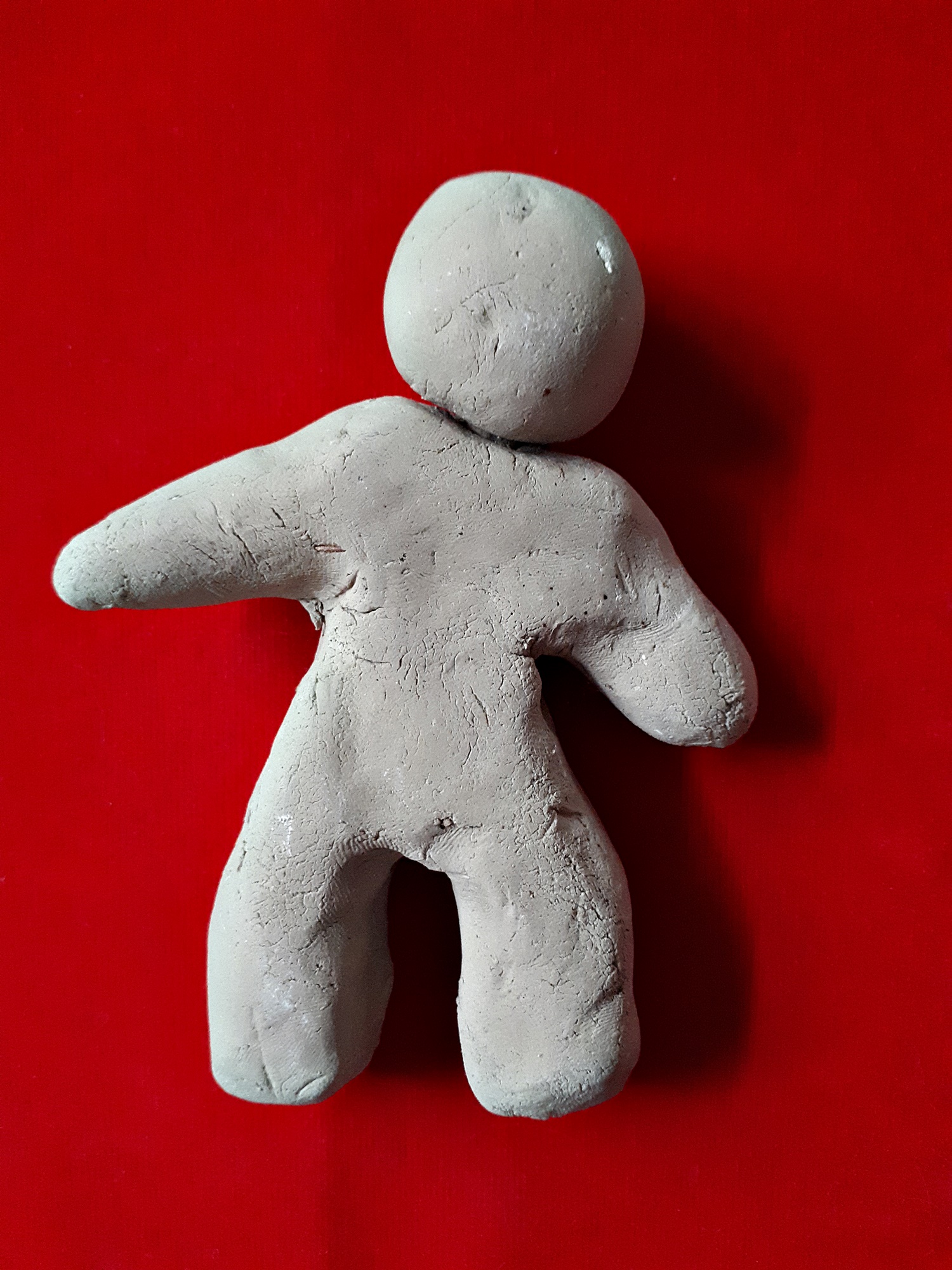 หุ่นพยนต์ เนื้อผง องค์ใหญ่ หลวงพ่อหนุน วัดพุทธโมกข์