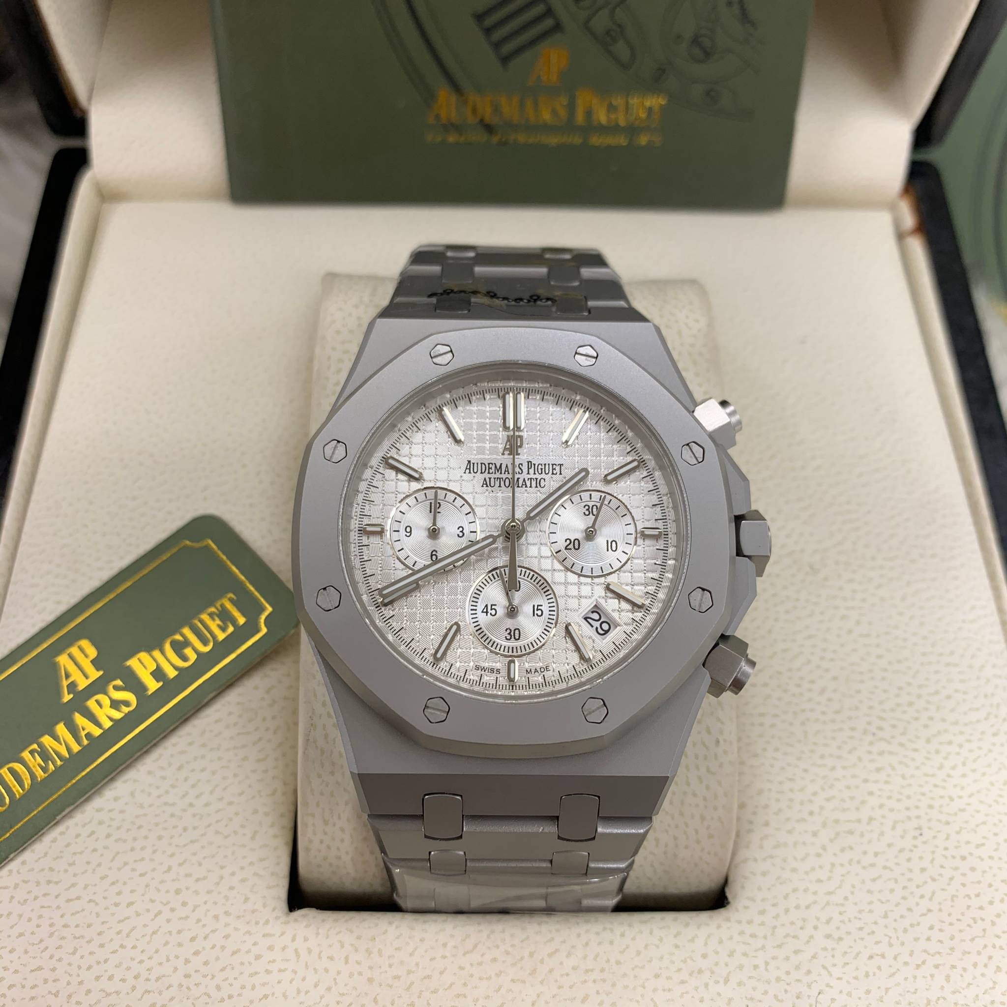 นาฬิกา Audemars Piguet Royal Oak Offshore Chronograpp สี Titanium