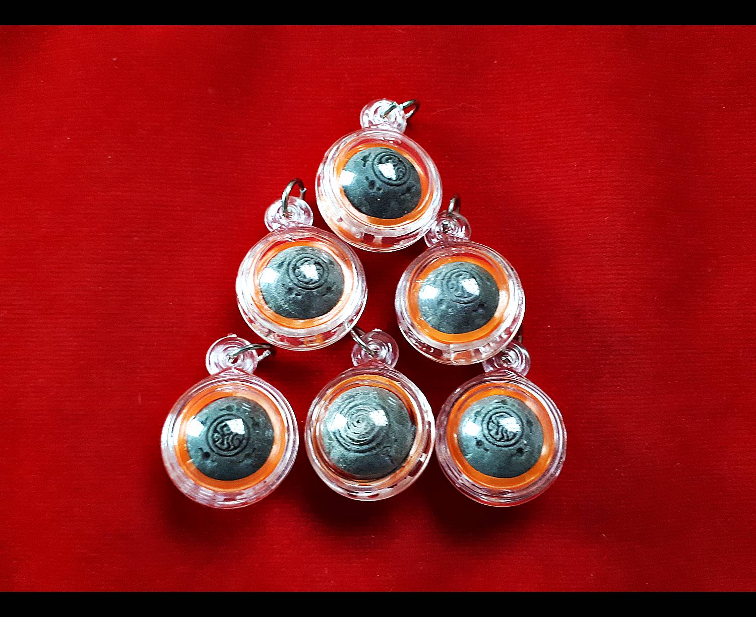 ลูกอม (ยันต์9 ยันต์เก้า ดึงดูดสิ่งดีๆ) (พร้อมเลี่ยม) หลวงพ่อจำเนียร วัดเขาหลาว