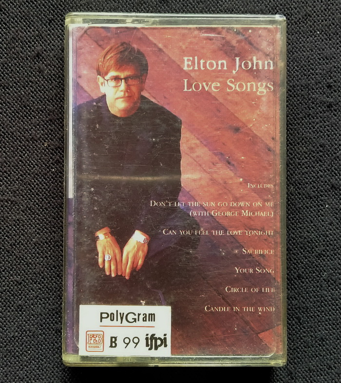 เทป Elton John : Love Songs