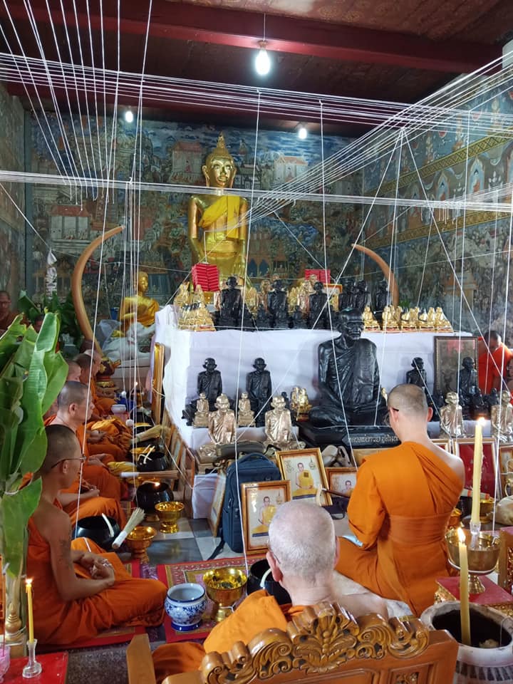 เหรียญโลห์ หลวงพ่อกวย วัดโฆสิตาราม(วัดบ้านแค) หลัง หนุมานเชิญธง - ((มนต์พระกาฬ ชนะจน) (ปลุกเสก 2ปี 16พิธี ปี2562-2563) เนื้ออัลปาก้า #รับประกันแท้