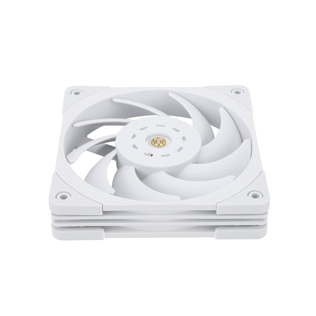 Thermalright TL-B12W Case Fans, (2150 RPM) 120mm Case Fan, 4pin PWM Fan Cooler White