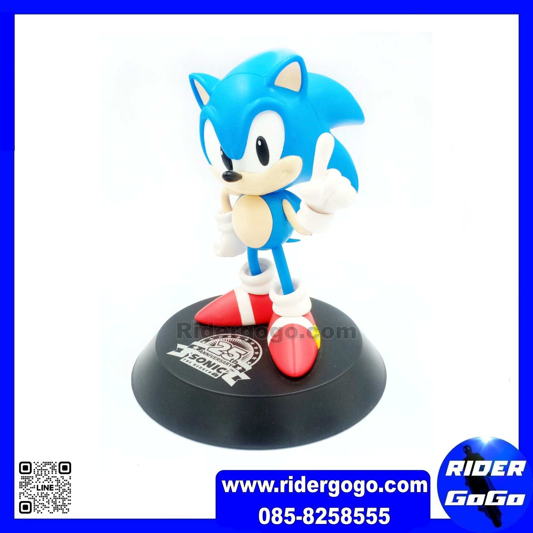 โมเดล โซนิค เม่นสายฟ้า งานครบรอบ 25 ปี Sonic the Hedgehog 25th Anniversary ของแท้