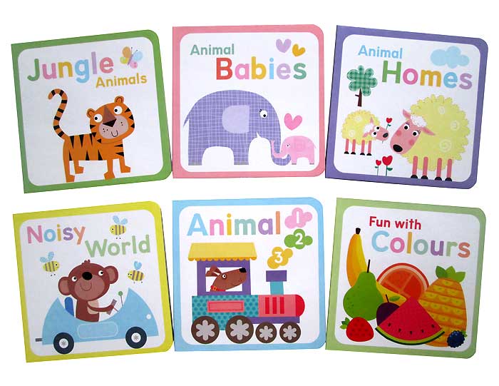ชุดหนังสือสุดน่ารักสำหรับเด็กเล็ก Mini Movers Board Book Set