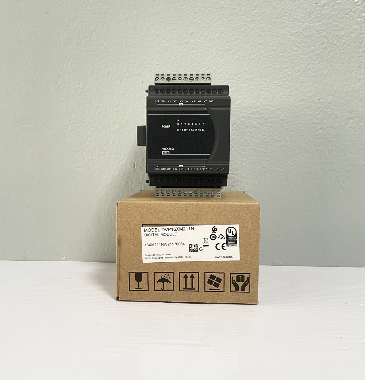 Delta Digital I/O Module Input Model:DVP16XM211N