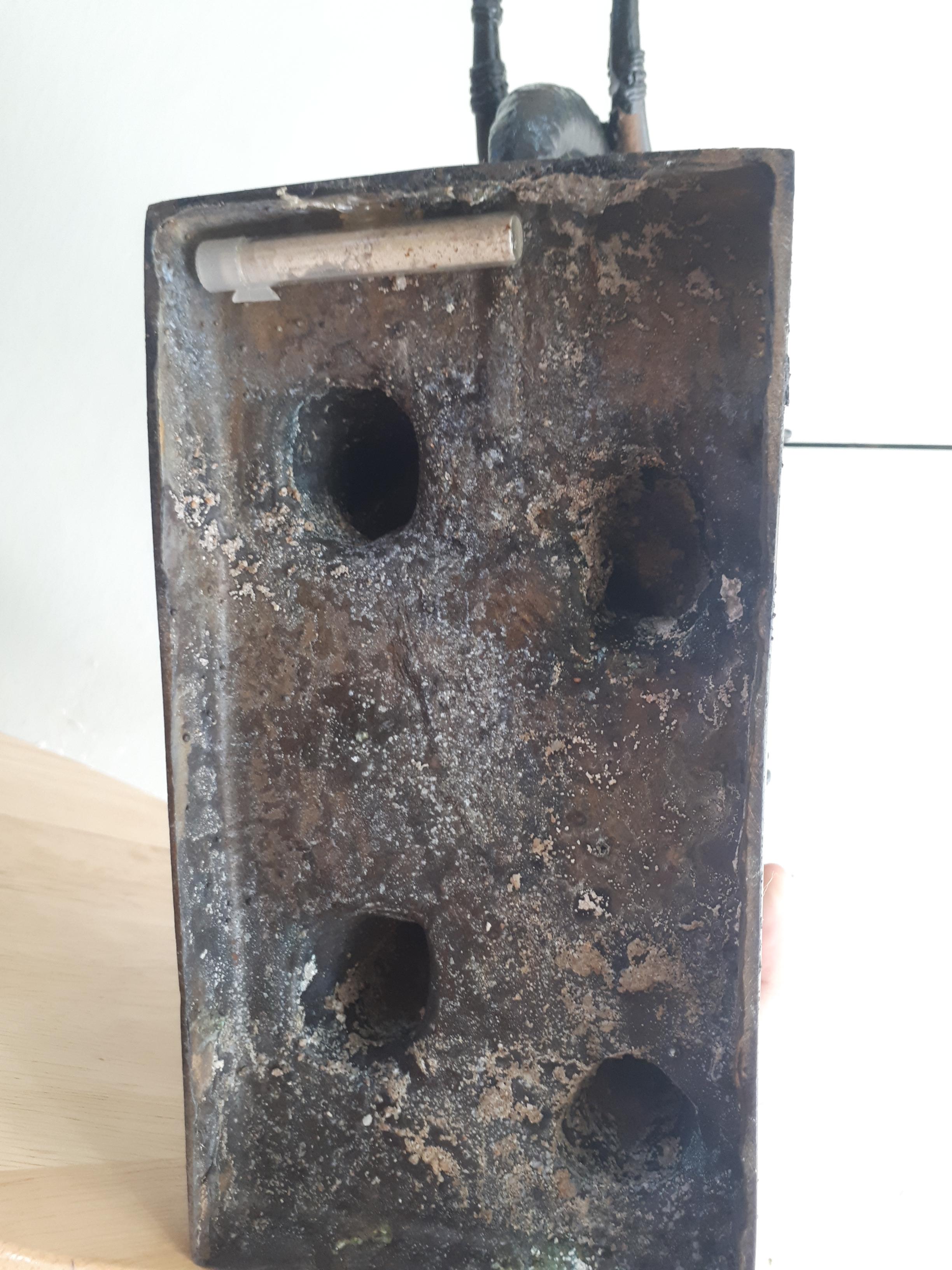 รูปหล่อ พระเจ้าพรหมมหาราช ทรงประทับขี่ช้างศึก ช้างพลายประกายแก้ว ออกศึก เนื้อโลหะรมดำ ปี2555 #รับประกันแท้ (องค์ใหญ่ ขนาด สูง14นิ้ว ฐาน7นิ้ว)