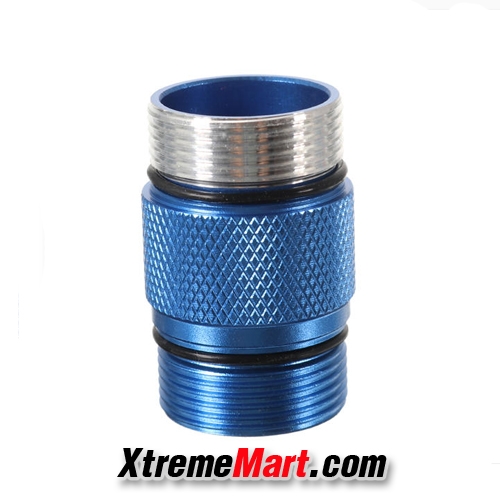 ข้อต่อสั้นไฟฉาย Convoy S2/S2+ เพื่อให้ใช้ถ่าน 18350 ได้ (กรุณาระบุสี : ฟ้า/เขียว/เงิน)