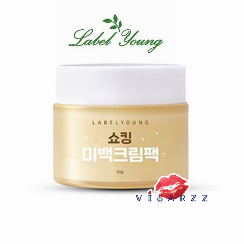 (สูตรใหม่ กล่องสีเหลือง) LabelYoung Shocking Whitening Cream Pack 50g สูตรใหม่ บู้ทผิวขาวใส ไวขึ้น ครีมบำรุงผิวหน้า ให้ขาว เรียบเนียน กระจ่างใส ส่วนผสมที่เป็นมิตรกับผิวเพื่อปลอบประโลมปกป้อง และให้ความชุ่มชื้นแก่ผิวแห้งที่มีสีผิวหมองคล้ำ