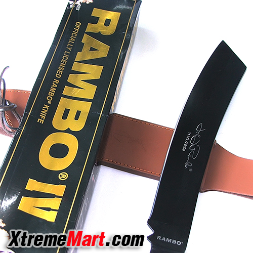 มีด RAMBO 5 เล่มใหญ่ ใบดำ (Rambo IV)