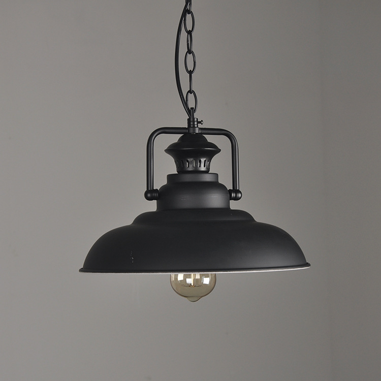 โคมไฟแขวนเพดานสีดำ สไตล์ Retro [SD6225]