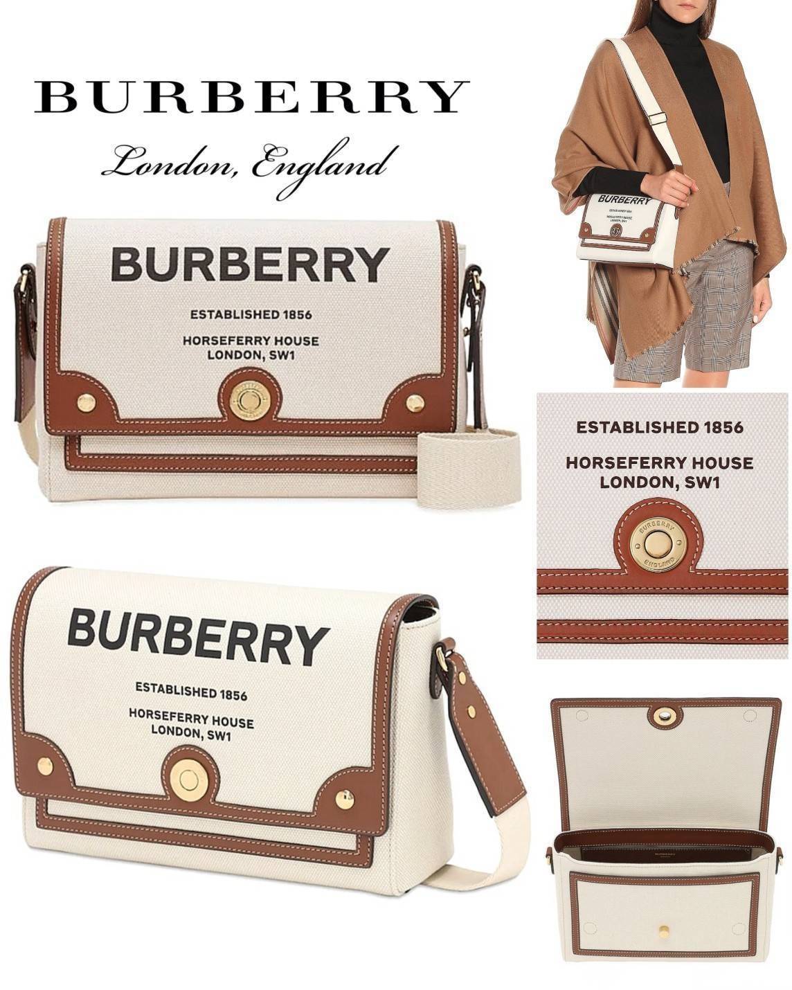 BURBERRY FRAGRANCES CROSSBODY BAG VIP GIFT WITH PURCHASE (GWP) พรีเมี่ยมกิ๊ฟ Limited Edition จาก BURBERRY(แอดไลน์ก่อนสั่งซื้อ)