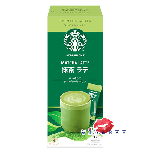 BBE.04/26 (Matcha Latte) Starbucks Premium Mixes 1 กล่อง 4 ซอง กาแฟสตาร์บัค กาแฟเกรดพรีเมี่ยมแท้พร้อมชง ผลิตจากเม็ดกาแฟ Arabica คัดพิเศษแท้ 100% รสชาดหอมกลมกล่อมสูตรพิเศษ