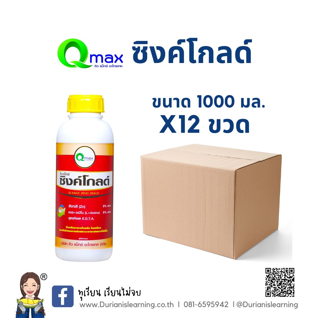 คิวแมกซ์ ซิงค์โกลด์ ยกลัง 12 ลิตร