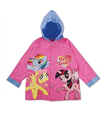 เสื้อกันฝนเด็ก My Little Pony Hooded Rain Slicker ไซส์ 6/7 จากอเมริกา
