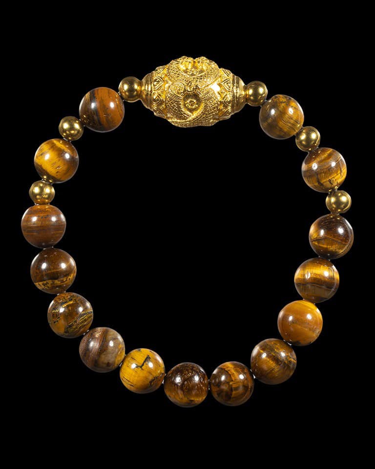 ลูกสะกดรัก นาคเกี้ยว หลวงปู่บุญ (บุญยัง) จ.เพชรบูรณ์ เนื้อทองระฆัง ชุบทองคำ