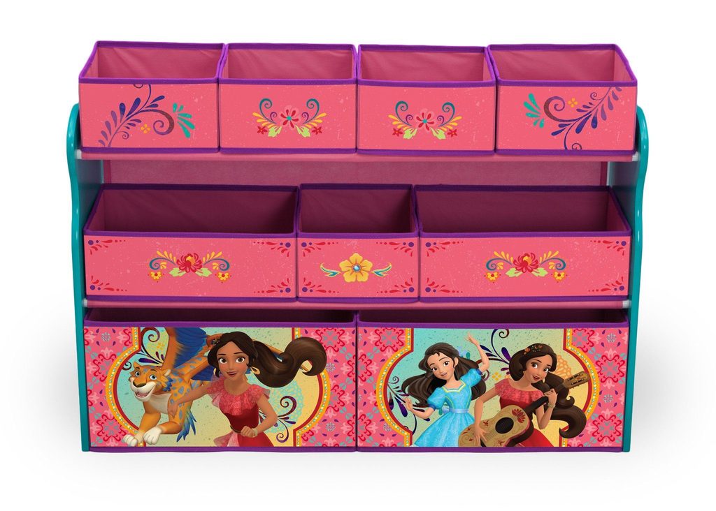 ชั้นเก็บของเล่นสุดน่ารักสำหรับลูกน้อย Delta Children Deluxe Multi-Bin Toy Organizer (Elena of Avalor)