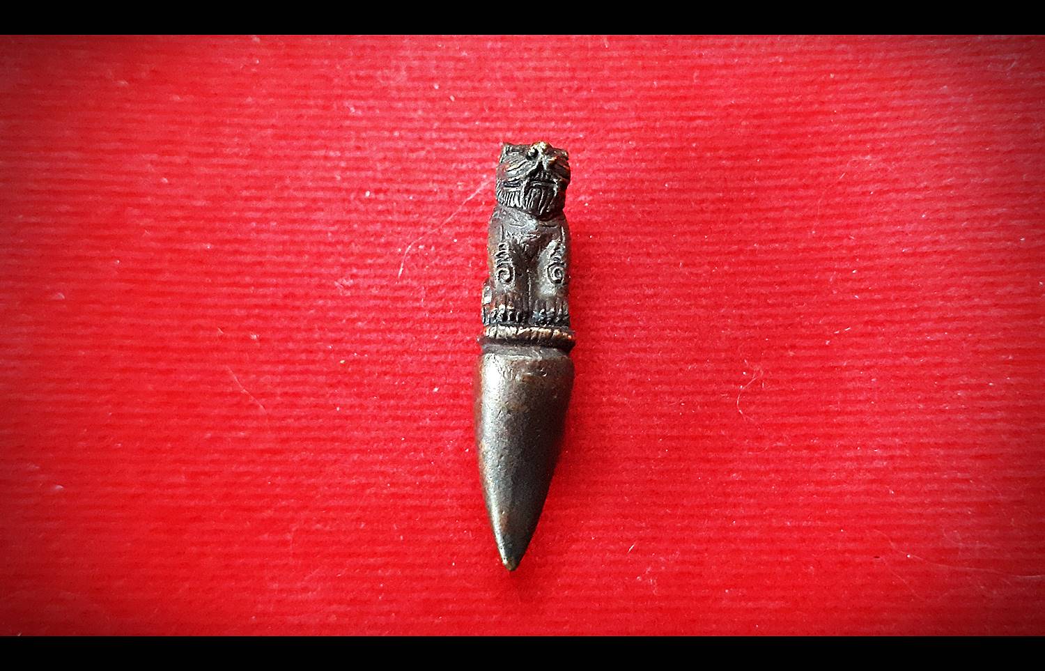 เสือ เนื้อโลหะชนวน ปี2559 - หลวงพ่อหนุน วัดพุทธโมกข์