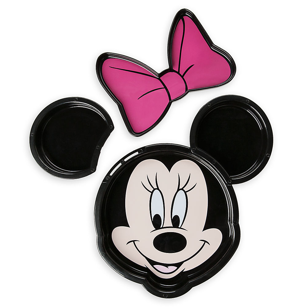 จานอาหารมินนี่เม้าส์ Disney Meal Time Magic Collection (Minnie Mouse)