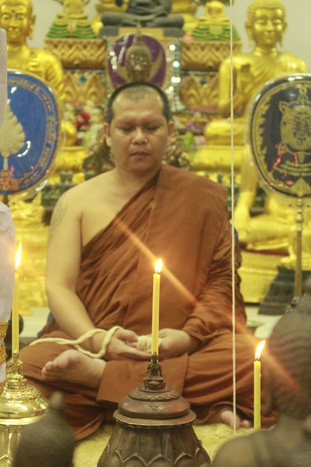 รูปหล่อ พระพุทโธคลัง แม่ชีบุญเรือน วัดอาวุธ (เนื้อโลหะ หน้าตัก 7 นิ้ว) ปี2561 #รับประกันแท้