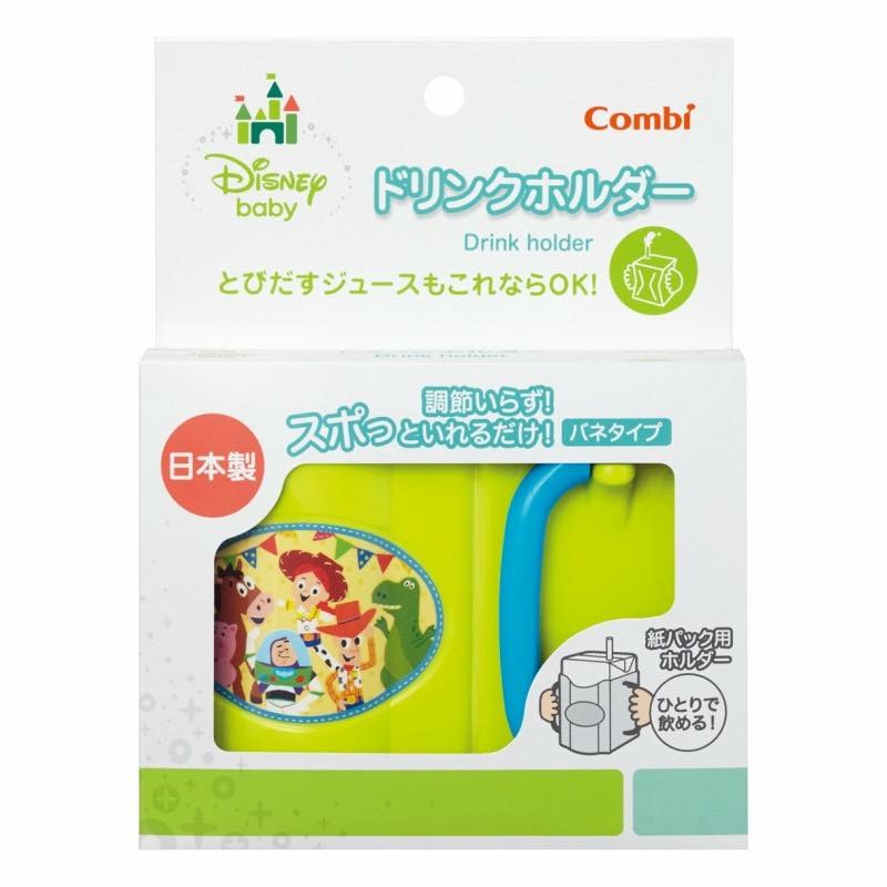 กล่องป้องกันการบีบกล่องเครื่องดื่ม Combi / Skater Baby Drink Holder (Disney Baby Toy Story)