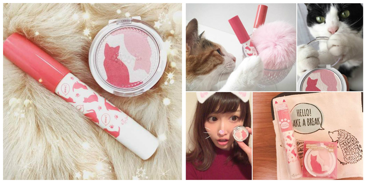 (Limited Edition) Ettusais Creamy Lip Crayon Cat Collection #PK1 ลิปเครยอนตัวขายดีต่อเนื่องยาวนาน สีปากได้ตรงตามสีบนแท่งเลย มี Rosehip Oil ช่วยบำรุงให้ความชุ่มชื้นด้วยค่ะ