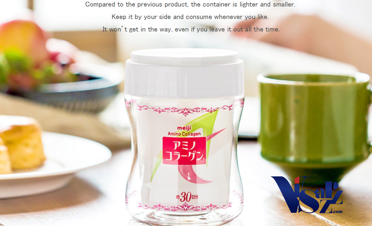 ใหม่ล่าสุด (Starter Set มาพร้อมช้อนตวงและกระปุก) Meiji AmiColla Collagen 90g (30 วัน) เมจิ อะมิคอลล่า คอลลาเจน 32 วัน 96g คอลลาเจนบำรุงผิวพรรณ รุ่นใหม่จากเมจิประเทศญี่ปุ่น พัฒนาจากสูตรเดิมเพิ่มความข้มข้นคอลลาเจนสกัดจากปลา 100% เพิ่มความเนียนนุ่ม ชุ่มชื้น