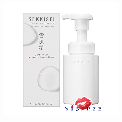 Kose Sekkisei Clear Wellness Gentle Wash 160mL สูตรอ่อนโยน (Free Type) โคเซ่ สบู่ล้างหน้า ฟองโฟมนุ่มฟู ผสมสารบำรุงผิวชุ่มชื้น ช่วยขจัดสิ่งสกปรกที่อุดตันตามร่องรูขุมขน มอบความชุ่มชื้น พร้อมกักเก็บความชุ่มชื้นไว้ในผิวอย่างยาวนาน เสริมสร้างเกราะปราการเพื่อให