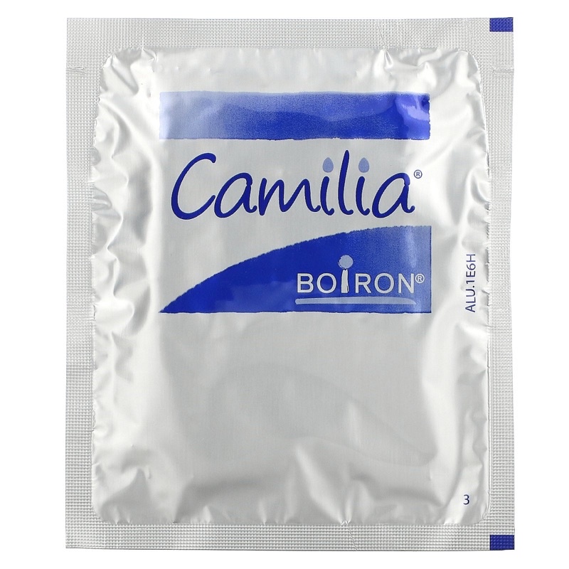 สมุนไพรบรรเทาอาการเจ็บปวดขณะฟันขึ้น BOIRON Camilia Teething Relief (5 Doses / No Box)