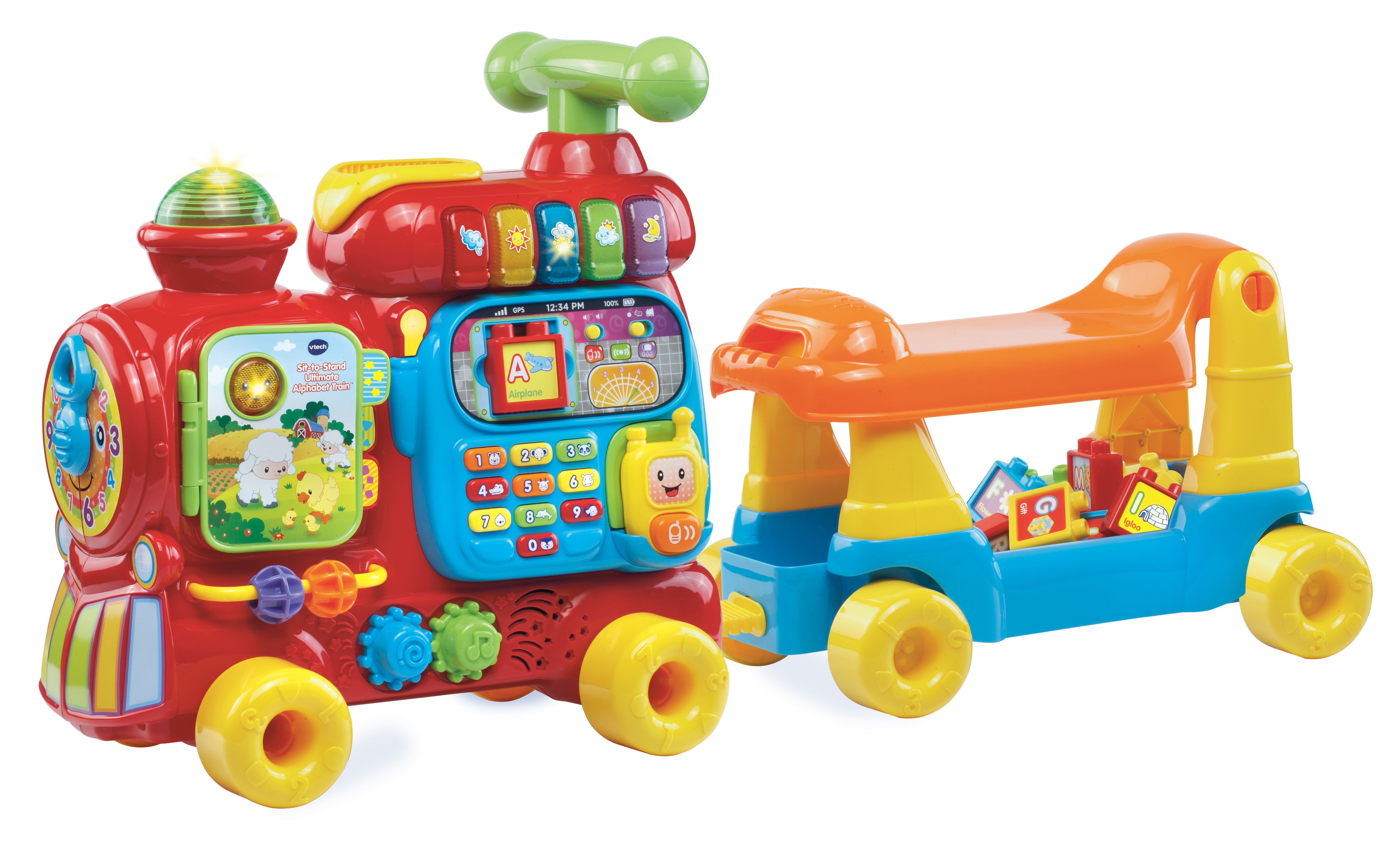 รถไฟหัดเดินเสริมพัฒนาการยอดฮิต VTech Sit-to-Stand Ultimate Alphabet Train