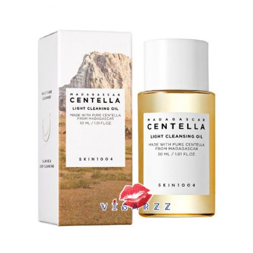 Skin1004 Centella Light Oil Cleanser ขนาด 30mL ผลิตภัณฑ์ทำความสะอาดผิวหน้า พร้อมทั้งช่วยให้ผิวไม่แห้งตึงหลังการล้างหน้า