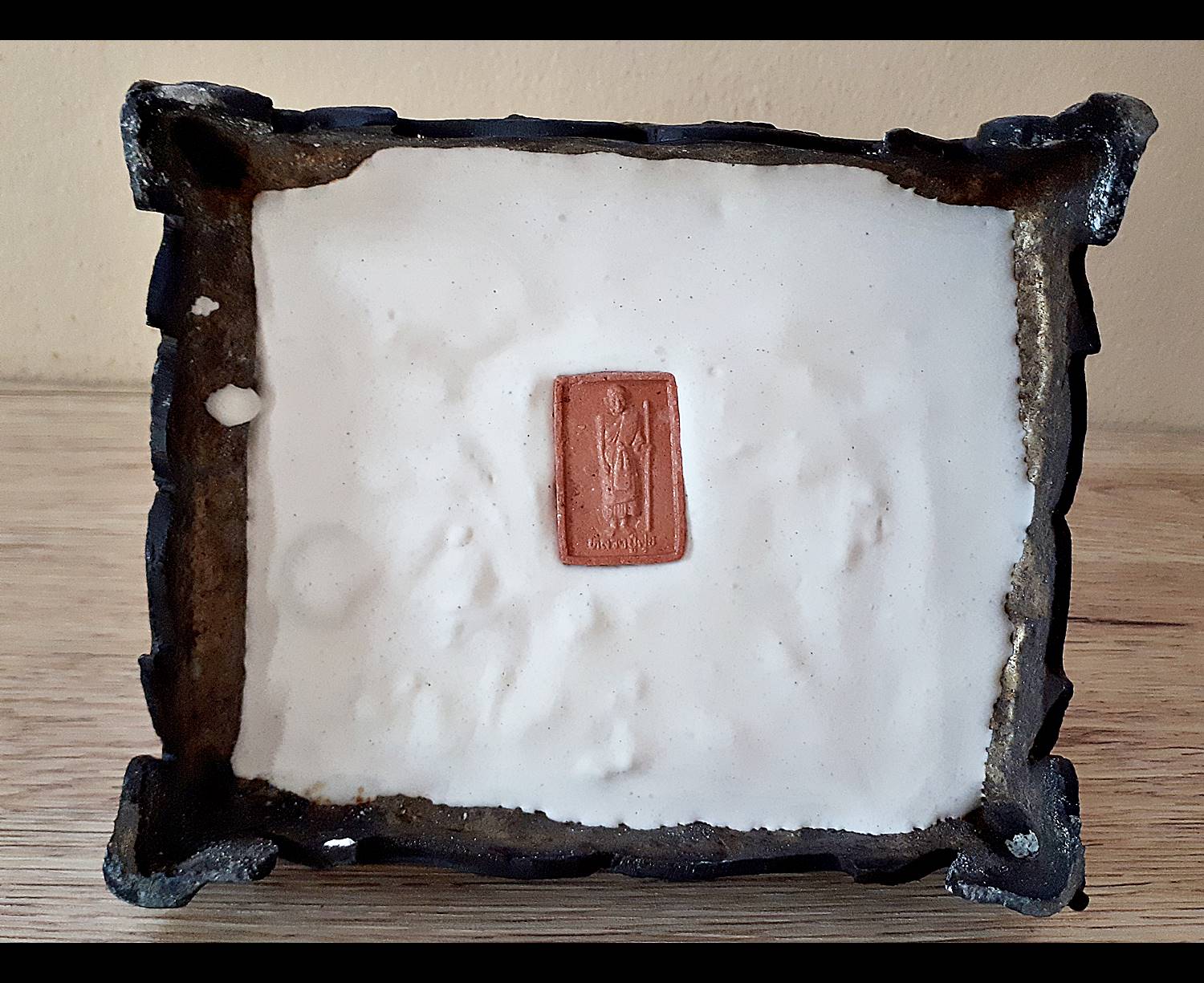 รูปหล่อ หลวงปู่ศุข วัดปากคลองมะข่ามเฒ่า ชัยนาท หน้าตัก5นิ้ว เนื้อทองเหลืองโลหะ