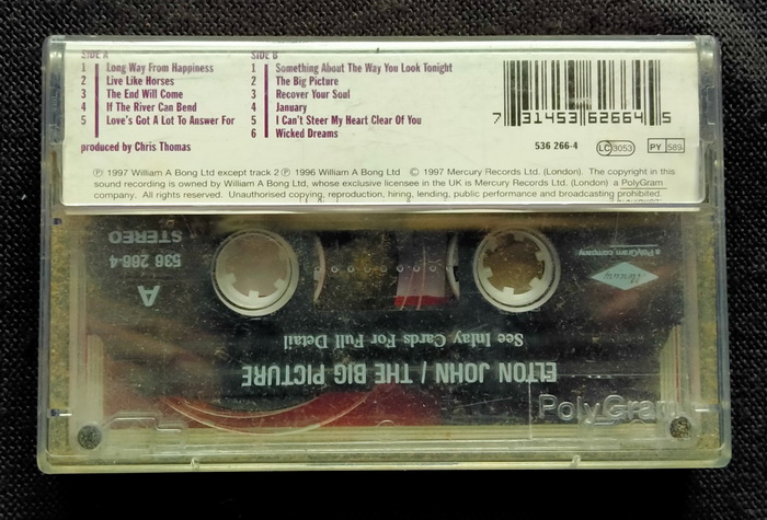 เทป Elton John : The Big Picture