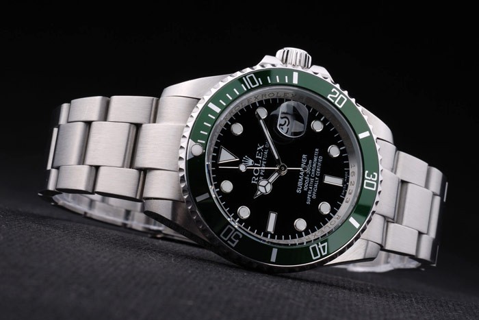 นาฬิกา Rolex Submariner Date เกรด Mirror หน้าปัดสีดำขอบเขียวสวยขั้นเทพ