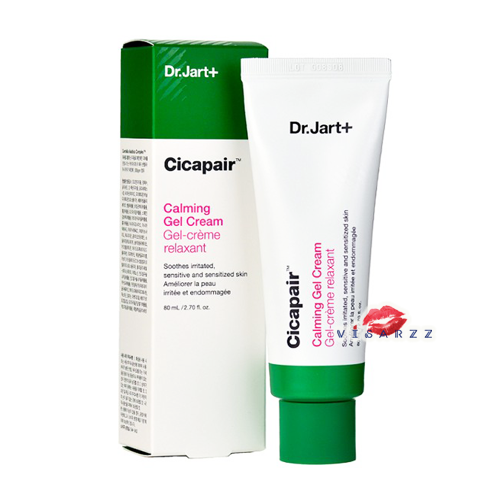 (ของแท้ พร้อมส่ง 80mL) Dr.Jart+ Cicapair Calming Gel Cream 80mL ครีมเจลเนื้อบางเบา ช่วยปลอบประโลมผิวที่ระคายเคือง ให้ความชุ่มชื่นแก่ผิว ลดความแห้งกร้าน ซึมซาบเข้าสู่ผิวได้ดี ไม่เหนียวเหนอะหนะ