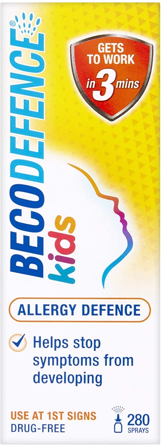 สเปรย์บรรเทาอาการภูมิแพ้สำหรับเด็ก BECODEFENCE Kids Allergy Defence Spray