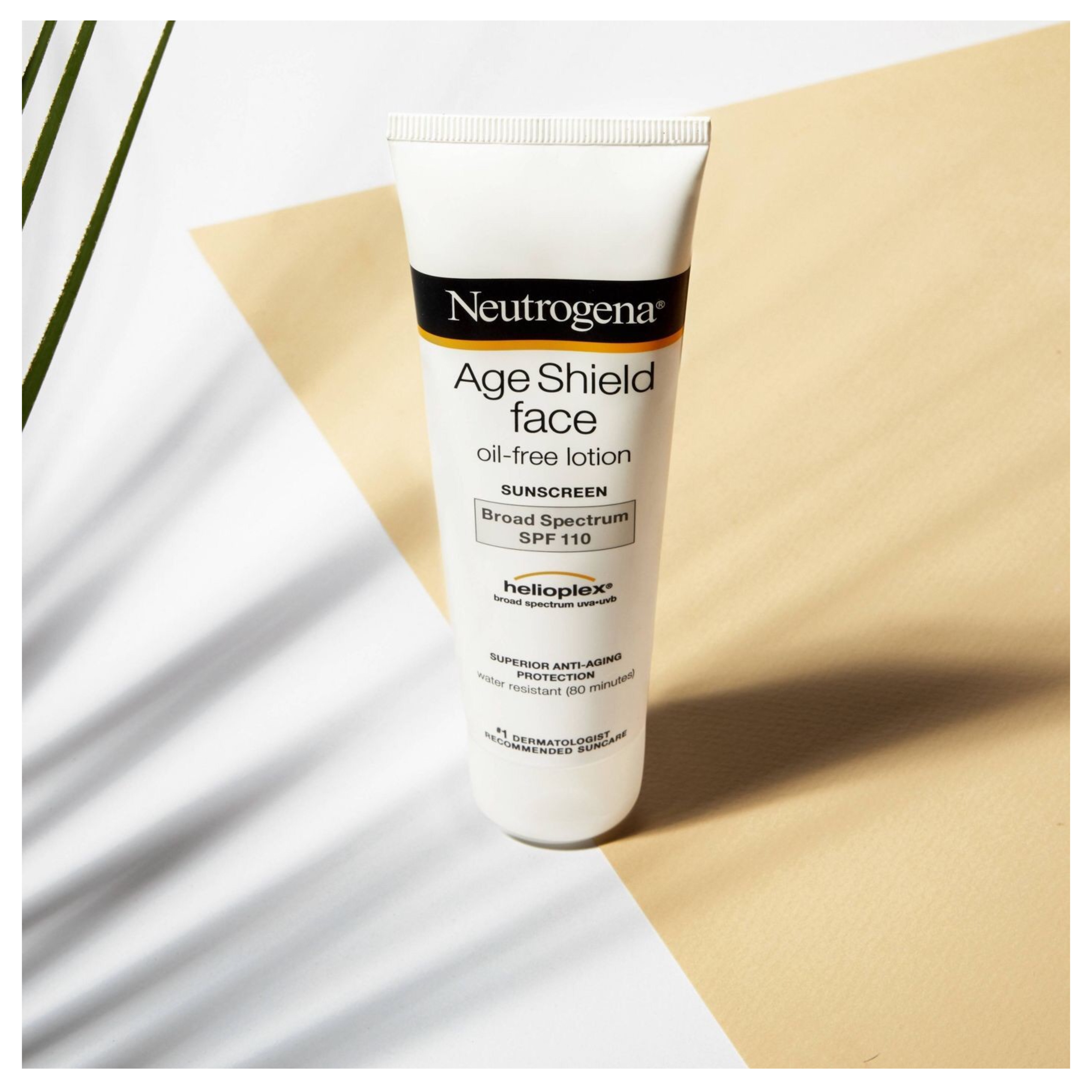 โลชั่นกันแดดสำหรับผิวหน้า Neutrogena Age Shield Face Oil-Free Lotion Sunscreen SPF 110