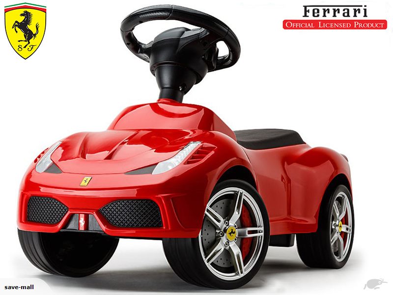 รถเฟอร์รารี่ขาไถสุดหรู Rastar Ferrari 458 Speciale A Foot-to-Floor Push Car (Red)