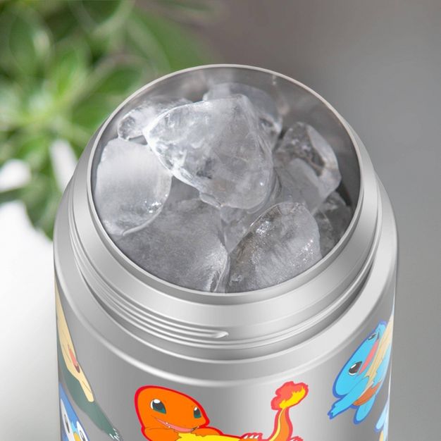 กระติกน้ำสเตนเลสรักษาอุณหภูมิ Thermos Pokemon FUNtainer Vacuum Insulated Stainless Steel Bottle 12OZ with Bali Handle (2022)