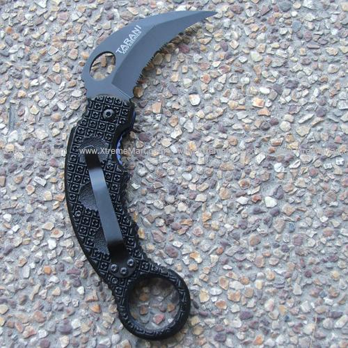 มีดพับคารัมบิต 5.11 ใบสีดำ Tarani knife series