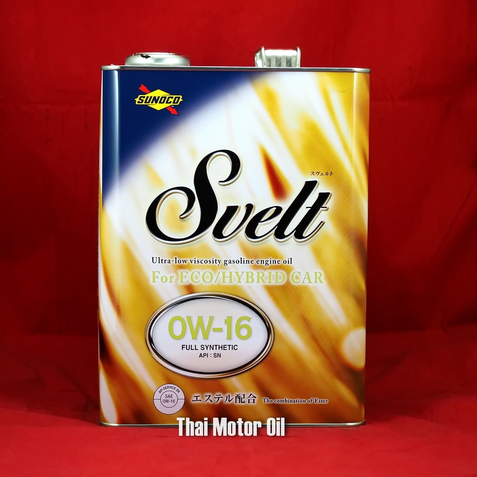 Sunoco Svelt 0W-16