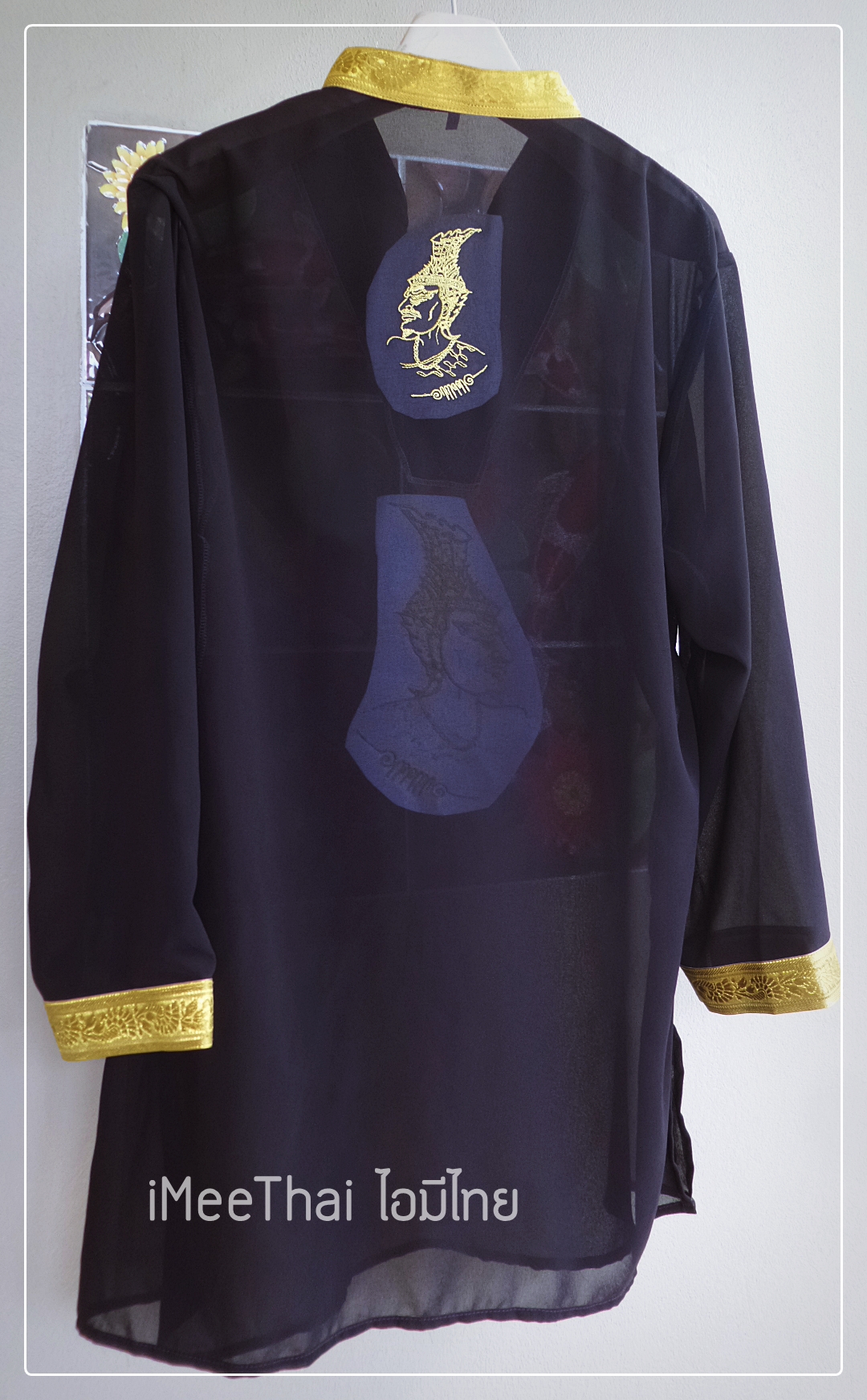 เสื้อสีดำแขนยาว ปัก พ่อแก่ฤาษี