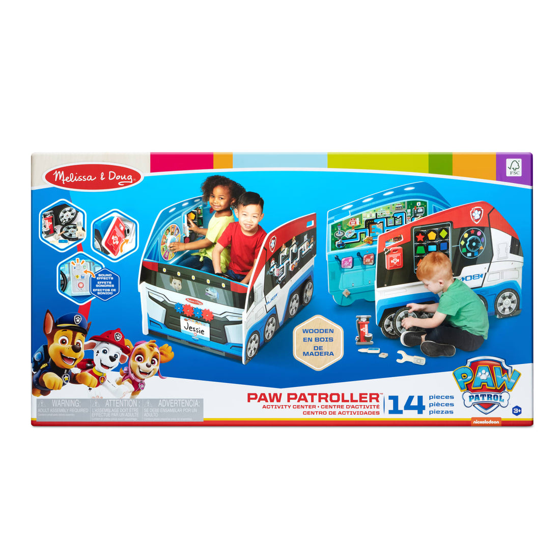 รถกิจกรรมเสริมพัฒนาการ Melissa & Doug Paw Patrol's Paw Patroller Activity Center