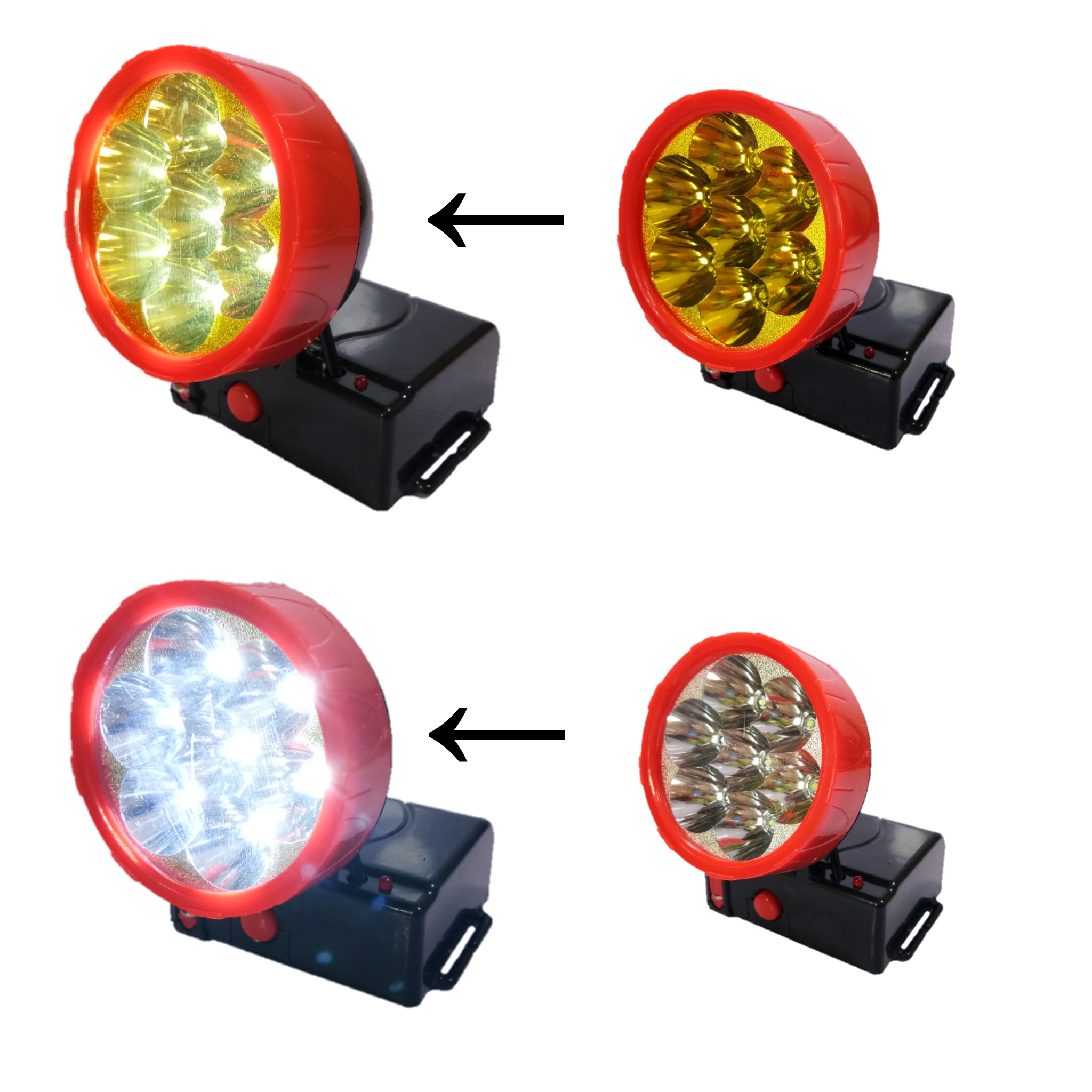 ไฟฉายคาดหัวLEDชาร์จไฟในตัว