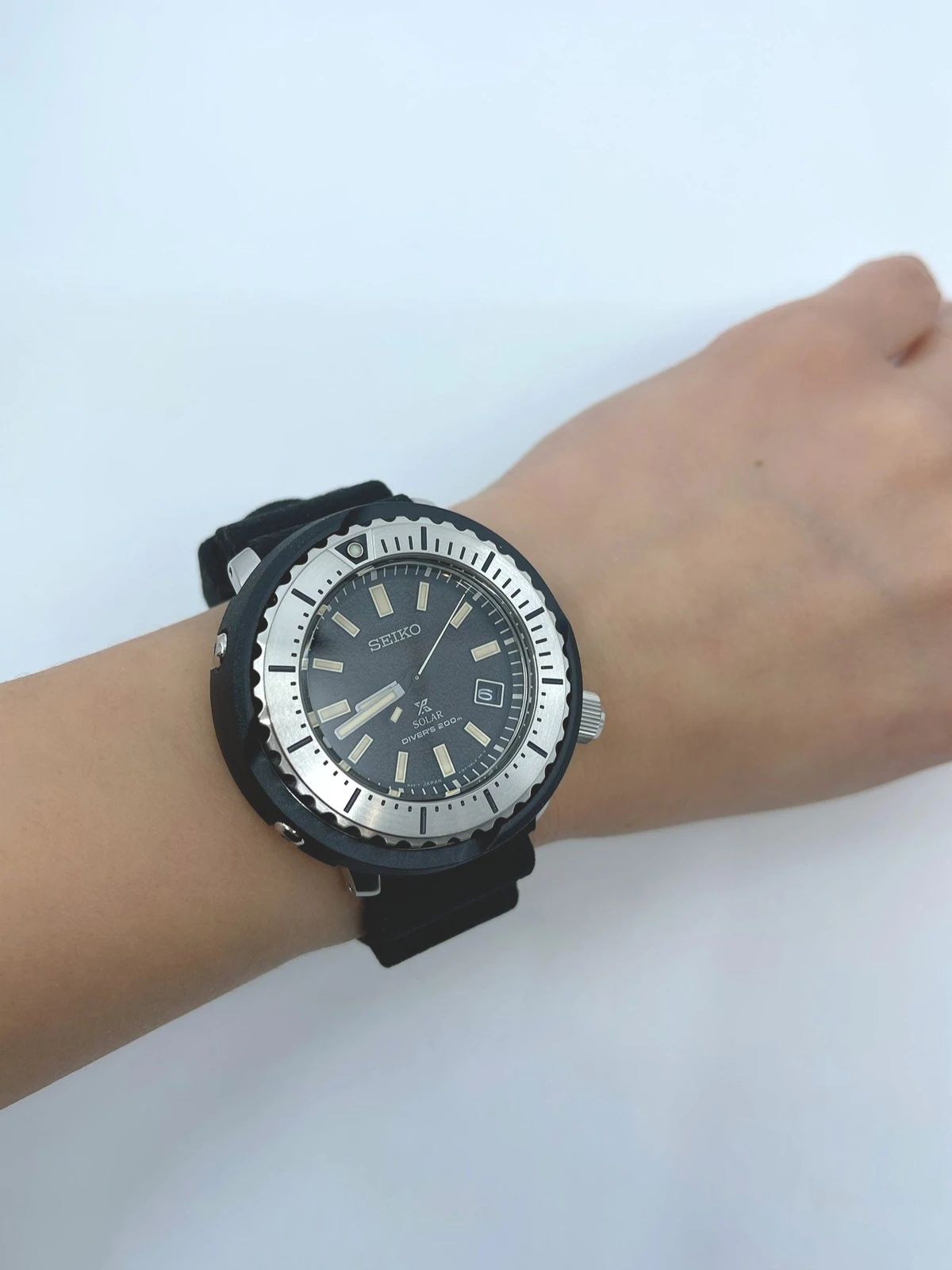 Karnvera Shop นาฬิกาข้อมือผู้ชาย Seiko Prospex Solar Diver's SNE541P1 200M Men's Watch