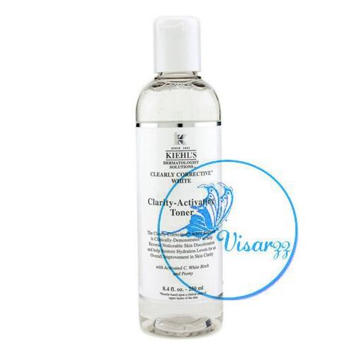 (ลดพิเศษ 35%) Kiehl's Clearly Corrective White Clarity-Activating Toner 250ml โทนเนอร์ปรับสภาพผิว เติมน้ำหล่อเลี้ยงสู่ผิว พร้อมปรับสีผิวขาวกระจ่างใส