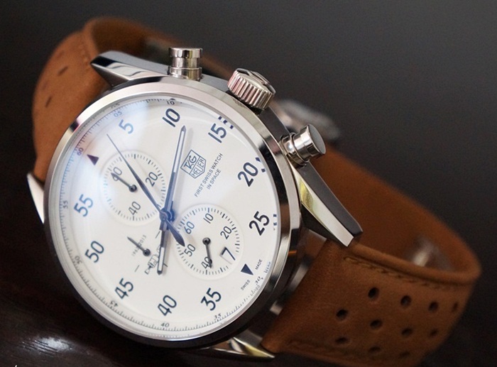 นาฬิกา TAG Heuer Carrera SpaceX 1887 Chronograph งานเกรด mirror รุ่นนี้หายาก รุ่นดัง